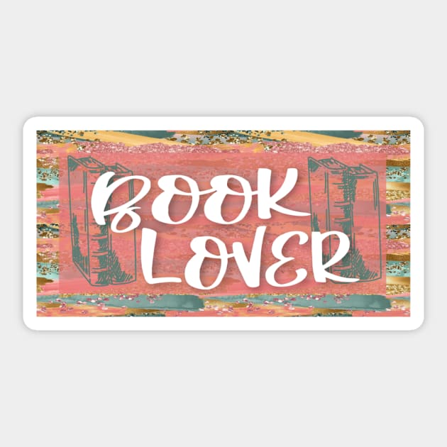 Booklover Sticker by AvviareArt